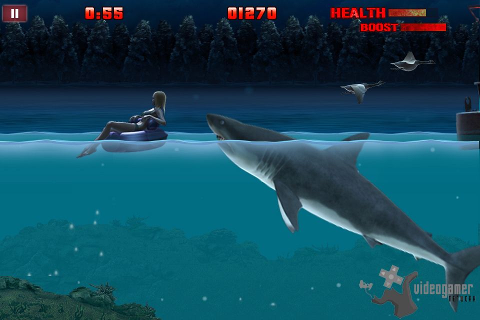 Фото из игры акула